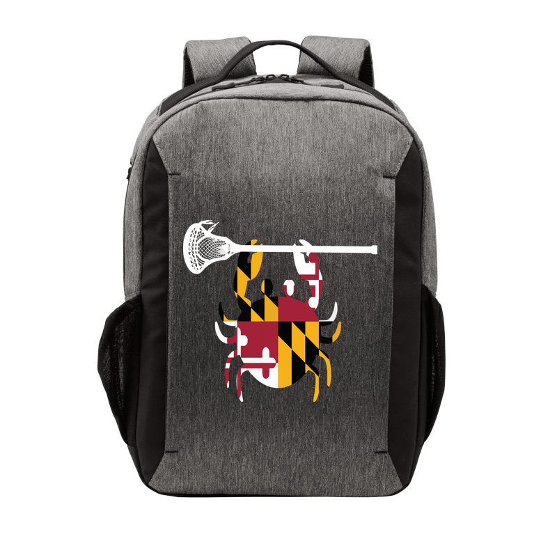 Lacrosse Shirts Helmet Sticks LAX Maryland Flag Gift Vector Backpack