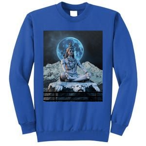 Lord Shiva Hinduism Blue Moon Gift Sweatshirt