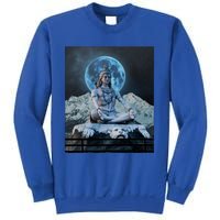 Lord Shiva Hinduism Blue Moon Gift Sweatshirt