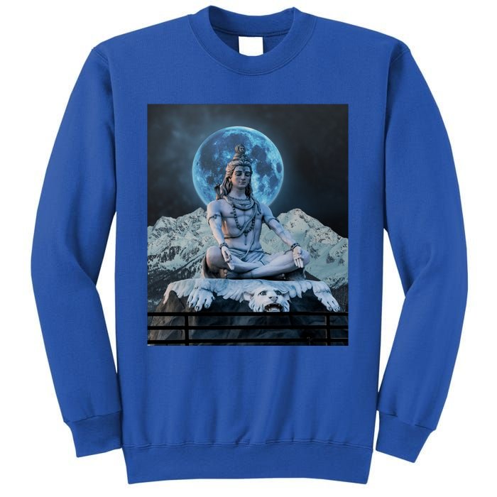 Lord Shiva Hinduism Blue Moon Gift Sweatshirt