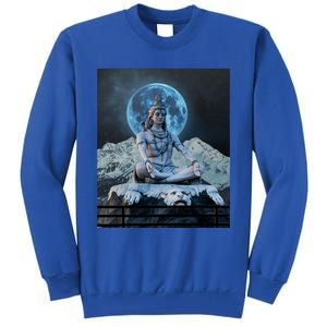 Lord Shiva Hinduism Blue Moon Gift Tall Sweatshirt