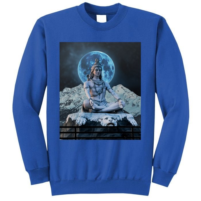 Lord Shiva Hinduism Blue Moon Gift Tall Sweatshirt