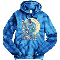 Lord Shiva Hindu God Mahadeva Trident Hinduism Devo Gift Tie Dye Hoodie