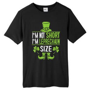 Leprechaun Shamrock Happy St Patricks Day Tall Fusion ChromaSoft Performance T-Shirt