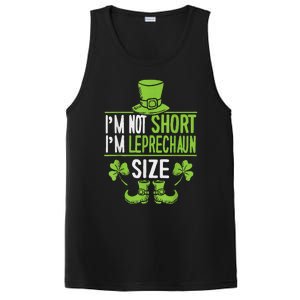 Leprechaun Shamrock Happy St Patricks Day PosiCharge Competitor Tank