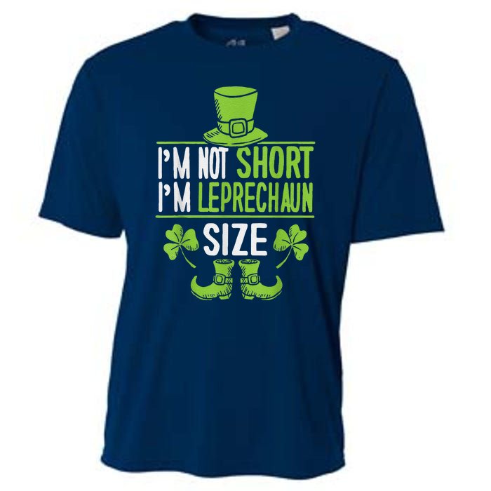 Leprechaun Shamrock Happy St Patricks Day Cooling Performance Crew T-Shirt