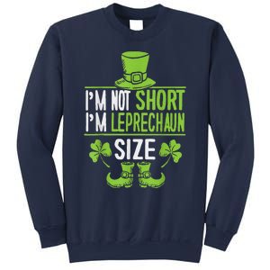 Leprechaun Shamrock Happy St Patricks Day Sweatshirt