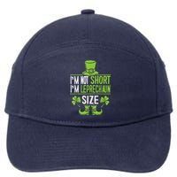 Leprechaun Shamrock Happy St Patricks Day 7-Panel Snapback Hat