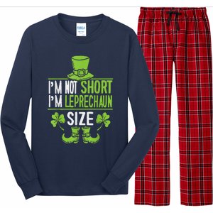 Leprechaun Shamrock Happy St Patricks Day Long Sleeve Pajama Set