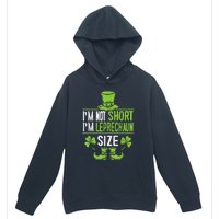 Leprechaun Shamrock Happy St Patricks Day Urban Pullover Hoodie