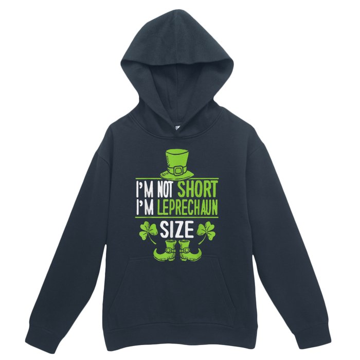 Leprechaun Shamrock Happy St Patricks Day Urban Pullover Hoodie