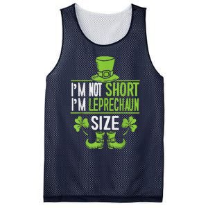 Leprechaun Shamrock Happy St Patricks Day Mesh Reversible Basketball Jersey Tank