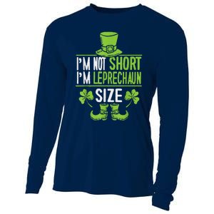 Leprechaun Shamrock Happy St Patricks Day Cooling Performance Long Sleeve Crew