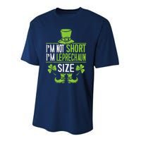 Leprechaun Shamrock Happy St Patricks Day Performance Sprint T-Shirt