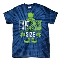 Leprechaun Shamrock Happy St Patricks Day Tie-Dye T-Shirt