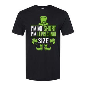 Leprechaun Shamrock Happy St Patricks Day Softstyle CVC T-Shirt