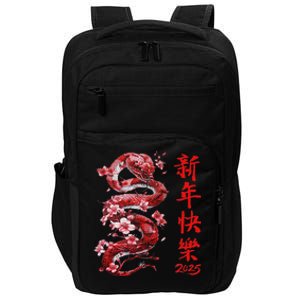 Lucky Snake Happy New Year 2025 Year Of The Snake 2025 Impact Tech Backpack