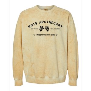 Locally Sourced Handcrafted With Care Moira Rose David Rose Schitt Creek Rose Ap Colorblast Crewneck Sweatshirt