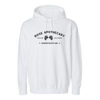 Locally Sourced Handcrafted With Care Moira Rose David Rose Schitt Creek Rose Ap Garment-Dyed Fleece Hoodie