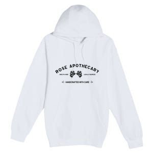 Locally Sourced Handcrafted With Care Moira Rose David Rose Schitt Creek Rose Ap Premium Pullover Hoodie