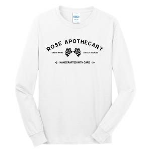 Locally Sourced Handcrafted With Care Moira Rose David Rose Schitt Creek Rose Ap Tall Long Sleeve T-Shirt