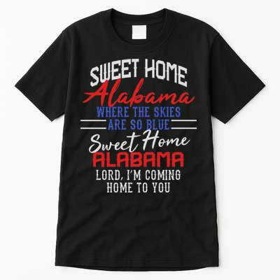 Lyriclyfe Sweet Home Alabama Tall T-Shirt