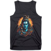 Lord Shiva Hindu God Mahadeva Trident Hinduism Devotee Tank Top