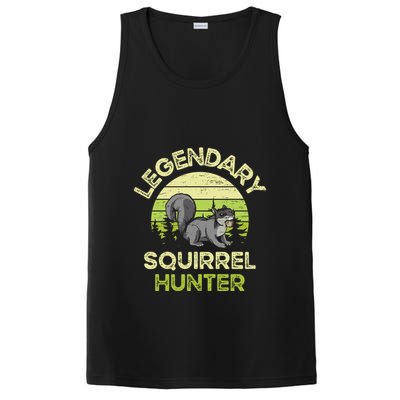 Legendary Squirrel Hunter Gift PosiCharge Competitor Tank