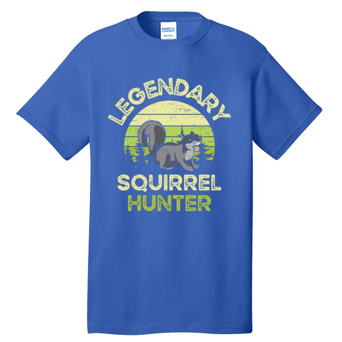 Legendary Squirrel Hunter Gift Tall T-Shirt