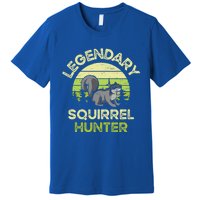 Legendary Squirrel Hunter Gift Premium T-Shirt