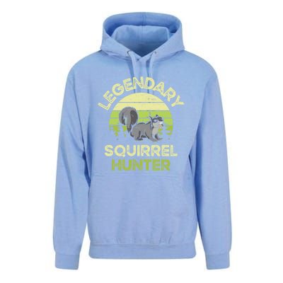 Legendary Squirrel Hunter Gift Unisex Surf Hoodie