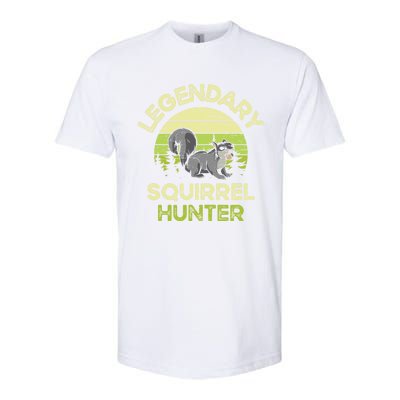 Legendary Squirrel Hunter Gift Softstyle CVC T-Shirt