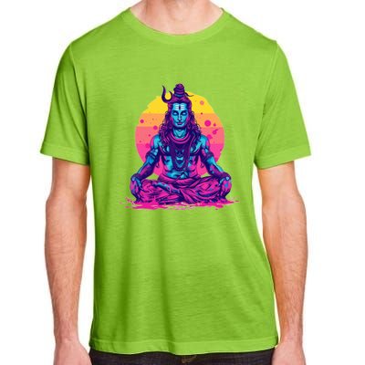 Lord Shiva Hindu God Worshipping Great Gift Adult ChromaSoft Performance T-Shirt