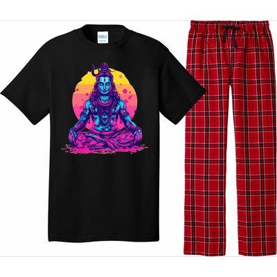 Lord Shiva Hindu God Worshipping Great Gift Pajama Set