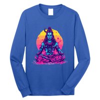 Lord Shiva Hindu God Worshipping Great Gift Long Sleeve Shirt