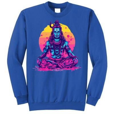 Lord Shiva Hindu God Worshipping Great Gift Sweatshirt