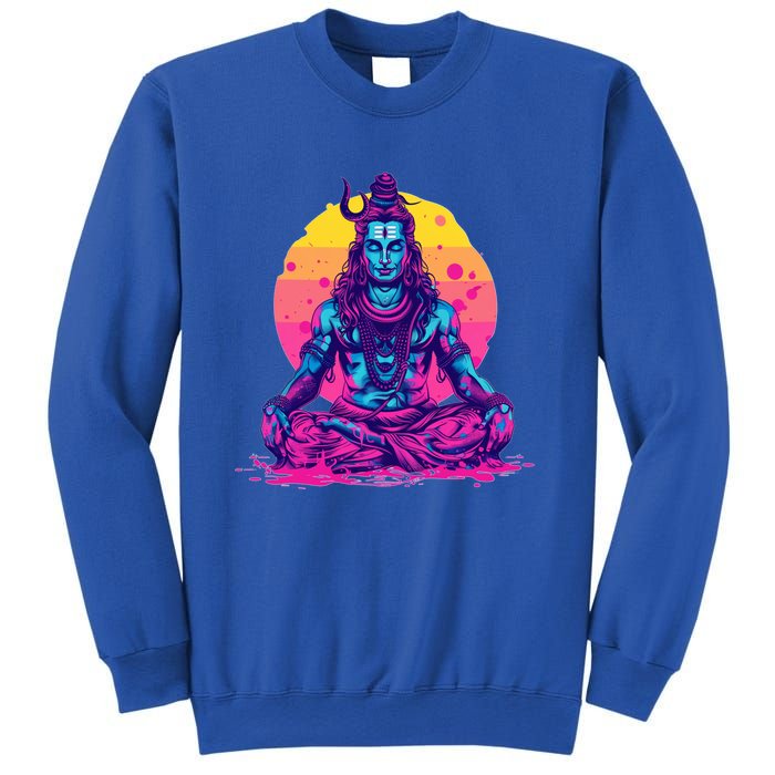 Lord Shiva Hindu God Worshipping Great Gift Sweatshirt