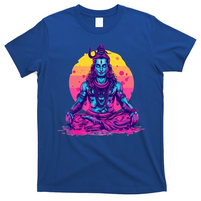 Lord Shiva Hindu God Worshipping Great Gift T-Shirt