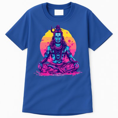 Lord Shiva Hindu God Worshipping Great Gift Tall T-Shirt