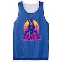 Lord Shiva Hindu God Worshipping Great Gift Mesh Reversible Basketball Jersey Tank