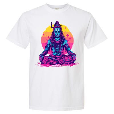 Lord Shiva Hindu God Worshipping Great Gift Garment-Dyed Heavyweight T-Shirt