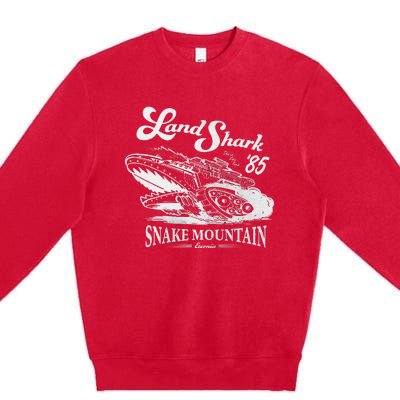 Land Shark Hot Rod He Man Toy 1980 Premium Crewneck Sweatshirt