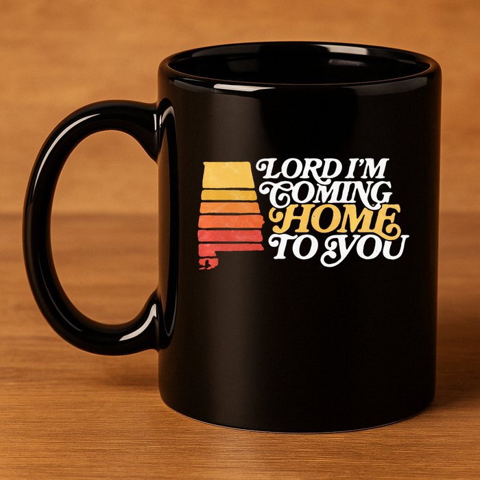 Ly.ricLyfe SW.EET HO.ME A.LABAMA  11oz C Handle Ceramic Mug
