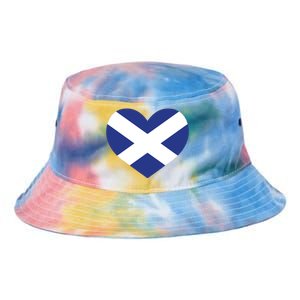 Ladies Scotland Heart Flag Scotland Tie Dye Newport Bucket Hat