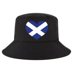 Ladies Scotland Heart Flag Scotland Cool Comfort Performance Bucket Hat