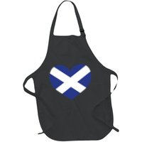 Ladies Scotland Heart Flag Scotland Apron