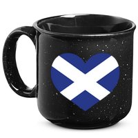 Ladies Scotland Heart Flag Scotland 15oz Campfire Ceramic Mug