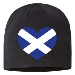 Ladies Scotland Heart Flag Scotland Sustainable Beanie