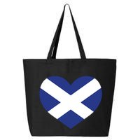 Ladies Scotland Heart Flag Scotland 25L Jumbo Tote