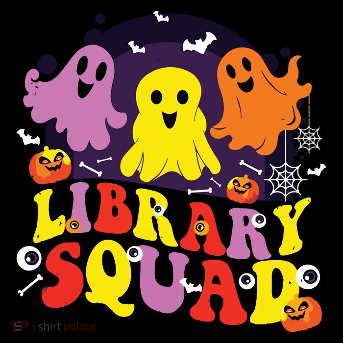 Library Squad Halloween Librarian Nurse Matching Drawstring Bag